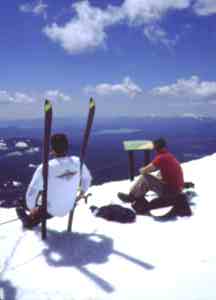 Atop Mt. Bachelor