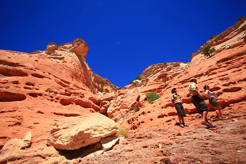 Smith Fork Red Rock on the Gunnison River