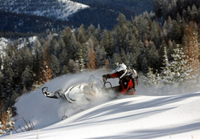 Snowmobiling Montana