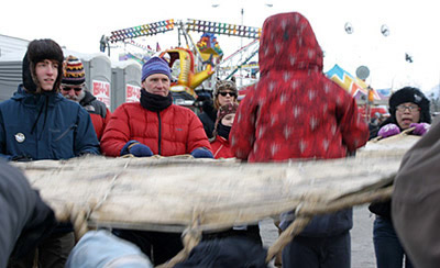 Fur Rondy Blanket Toss