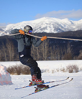 Skijoring rope