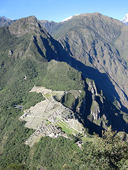 Machu Picchu from