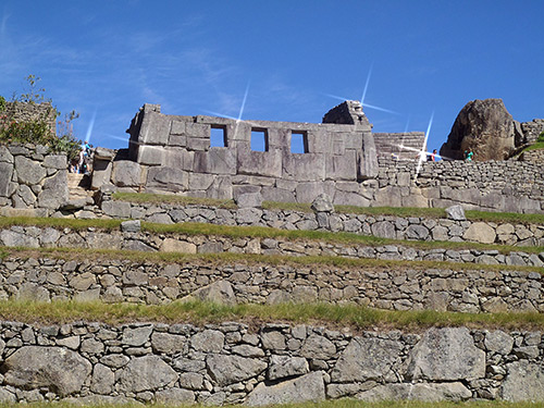 Machu Picchu The Three Windows