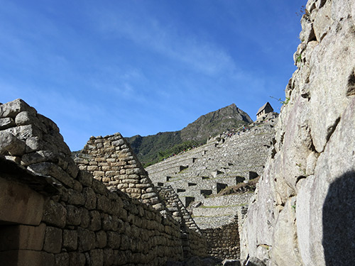 Machu Picchu, Inside looking out