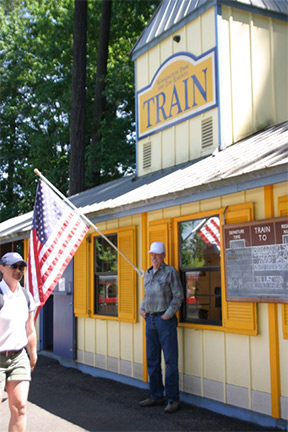 Washington Park Train Depot