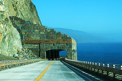 CA Big Sur road