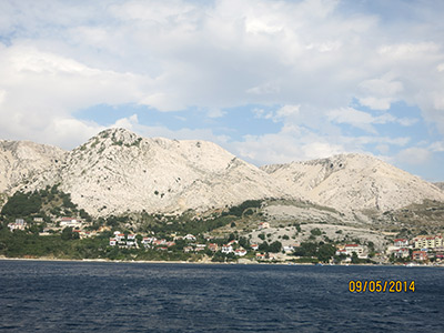 Crotia barren beautiful islands