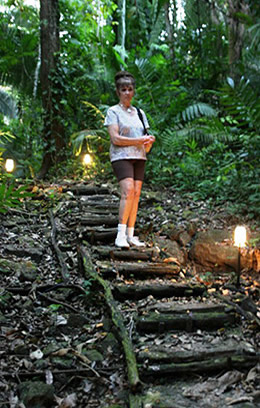 Chimino Island footpath
