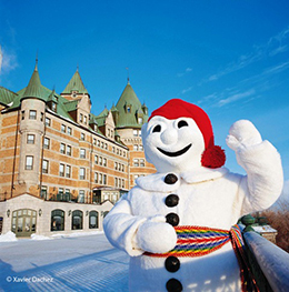 Quebec Cith Wither Carnival Bonhomme