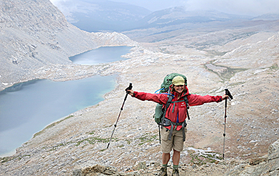 Forester Pass on the John Muir-Trail