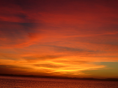 Sunset, Sea of Cortez