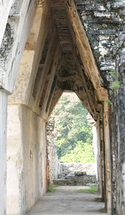 Palenque Palace archway
