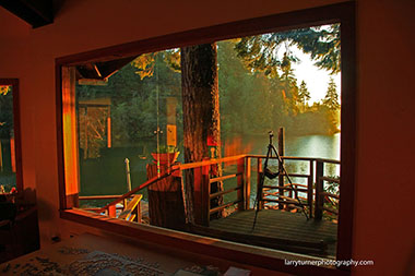 Tenmile cabin view