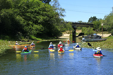 Tenmile kayakers