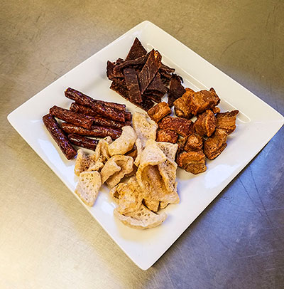 Snacks available along the Boudin Trail