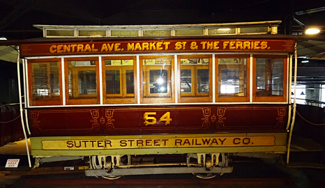 San Franciso cable car 54