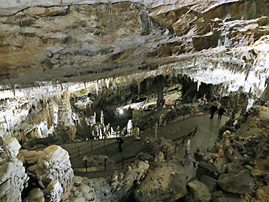 Postojna Cave in Slovenia