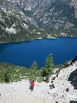 Enchantments, looking back from Aasgard Pass