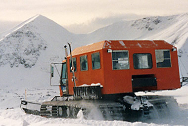 Cat skiing at Irwin Lodge, CO