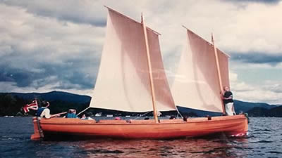 Whatcom Maritime Heritage Museum photo of student-built boat