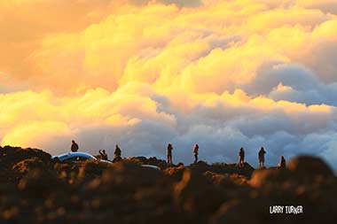 Hawaii above the clouds