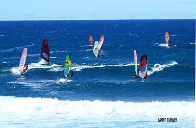 Road to Paia Hookpa windsurfing