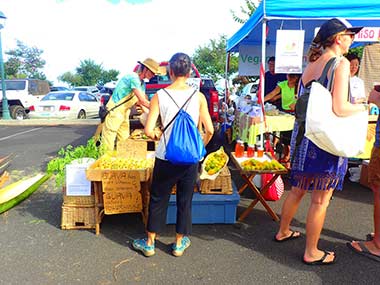 Hawaii Maui Upcountry farmers market