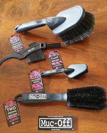 Muc-Off Two Prong Brush - Available at