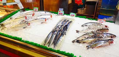 Granville Island fresh fish