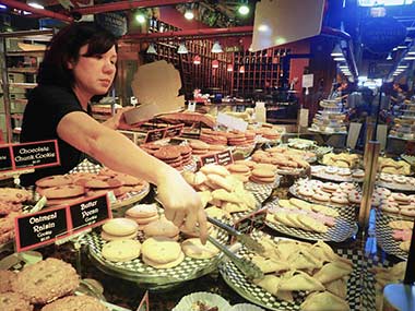 Granville Island fresh pastries