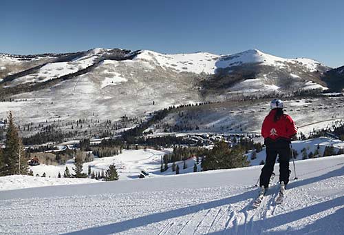 Big Cottonwood Canyon view from Solitude