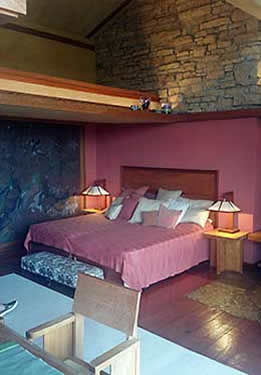 Taliesin bedroom