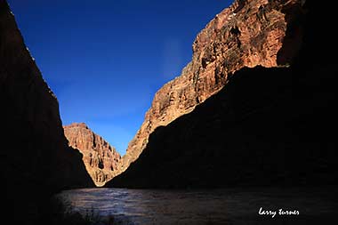 Rafting the Grand Canyon, side canyons