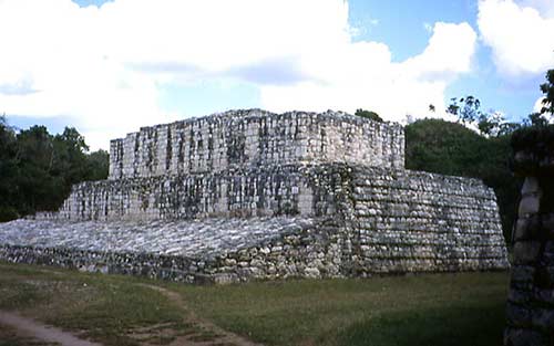 Ek Balam ball court