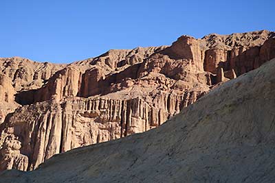 Death Valley National Park naturally unnatural hills