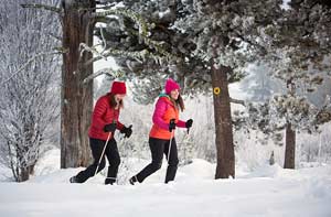 Snowshoeing in McCall, Idaho