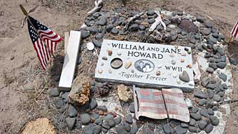 Oregon Living Memorial Sculpture Garden grave