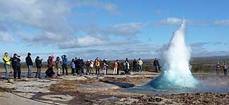 Iceland geysir