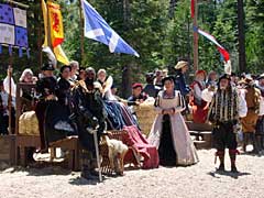 Renaissance faire tournament judges