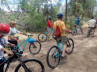 Bicycling on the Upper Klamath River