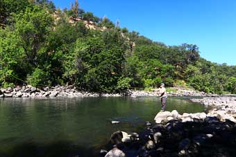 Fishing on the Upper Klamath River