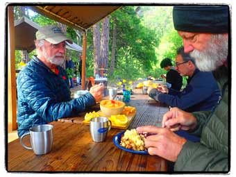 Lunch on the Upper Klamath River