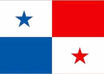 Panama canal flag