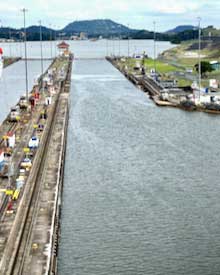 Panama Canal, Pedro Miguel Locks