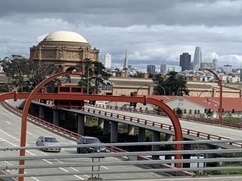 Presidio and the freeway