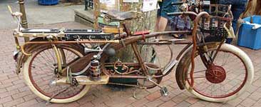 Steampunk bicycle