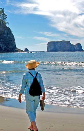 Ruby Beach walker