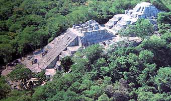 Mexico Calakmul Structure 2 poster