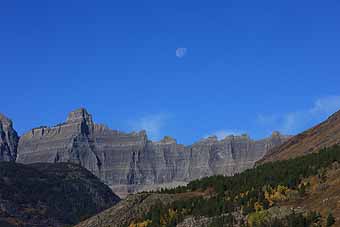 Glacier National Park Moon