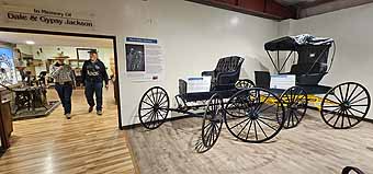 Mike Hanlkey at Owyhee County Museum